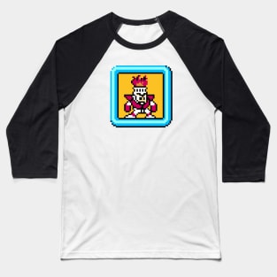 Megaman - Fireman Baseball T-Shirt